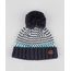 Gorro-Infantil-Estampado-com-Pompom-em-Trico-Azul-Marinho-9360564-Azul_Marinho_1