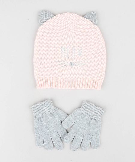 Kit-de-Gorro-Infantil-com-Bordado---Luva-em-Trico-Rosa-9361523-Rosa_1 Kit-de-Gorro-Infantil-com-Bordado---Luva-em-Trico-Rosa-9361523-Rosa_1
