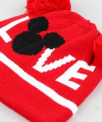Kit-de-Gorro-Infantil-Mickey-com-Pompom---Luva-em-Trico-Vermelho-9361526-Vermelho_4