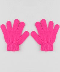Kit-de-Gorro-Infantil-com-Pompom---Luva-em-Trico-Rosa-9361520-Rosa_2