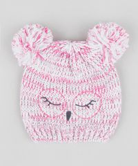 Kit-de-Gorro-Infantil-com-Pompom---Luva-em-Trico-Rosa-9361520-Rosa_3