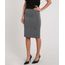 Saia-Lapis-Feminina-com-Fenda-Cinza-Mescla-Escuro-9422763-Cinza_Mescla_Escuro_1