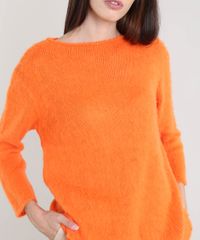Sueter-Feminino-Mindset-em-Trico-Felpado-Laranja-Neon-9560330-Laranja_Neon_4