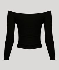 Blusa-Feminina-Basica-Cropped-Canelada-Manga-Longa-Preta-9058250-Preto_6