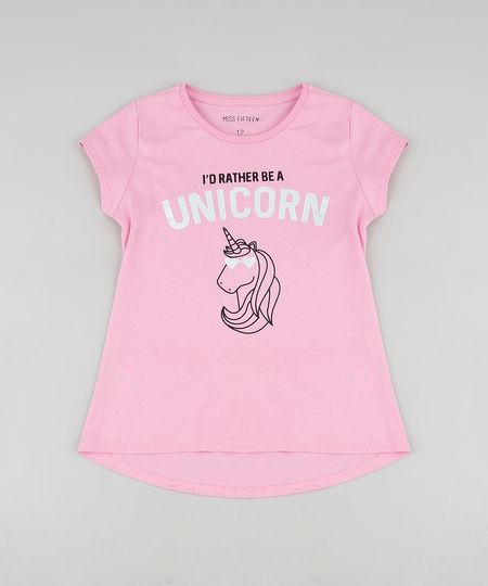 Blusa-Infantil--Unicorn--Manga-Curta-Decote-Redondo-Rosa-9463985-Rosa_1 Blusa-Infantil--Unicorn--Manga-Curta-Decote-Redondo-Rosa-9463985-Rosa_1