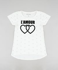 Blusa-Infantil--L-Amour--Estampada-de-Coracoes-Manga-Curta-Decote-Redondo-Off-White-9519340-Off_White_1