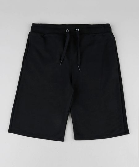 Bermuda-Infantil-Basica-em-Moletom-Preta-9272834-Preto_1