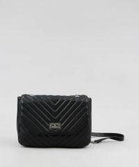 Bolsa-Feminina-Transversal-Media-com-Matelasse-Preta-9381290-Preto_1