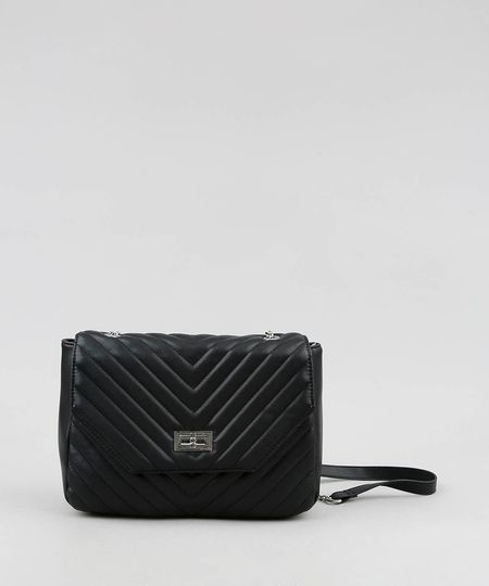 Bolsa-Feminina-Transversal-Media-com-Matelasse-Preta-9381290-Preto_1 Bolsa-Feminina-Transversal-Media-com-Matelasse-Preta-9381290-Preto_1