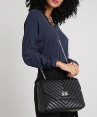 Bolsa-Feminina-Transversal-Media-com-Matelasse-Preta-9381290-Preto_2