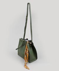 Bolsa-Feminina-Bucket-Media-com-Lenco-Estampado-Floral-Verde-Militar-9255539-Verde_Militar_3