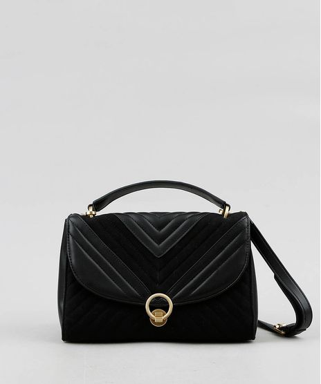 Bolsa-Feminina-Media-com-Matelasse-Alca-Removivel-Preta-9385565-Preto_1