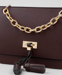 Bolsa-Feminina-Transversal-Media-com-Corrente-e-Tassel-Vinho-9385568-Vinho_5