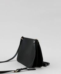 Bolsa-Feminina-Transversal-Media-com-Corrente-e-Tassel-Preta-9385568-Preto_4