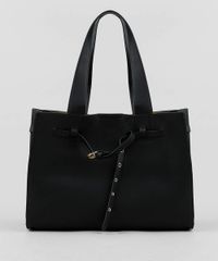 Bolsa-Feminina-Tote-Grande-com-Fivela-e-Ilhos-Verde-Escuro-9379097-Verde_Escuro_1