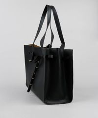 Bolsa-Feminina-Tote-Grande-com-Fivela-e-Ilhos-Verde-Escuro-9379097-Verde_Escuro_3