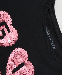 Blusao-Infantil--Girls-Can---com-Paetes-em-Moletom-Preto-9457382-Preto_4