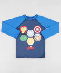 Camiseta-de-Praia-Infantil-Os-Vingadores-Raglan-Manga-Longa-Gola-Careca-Azul-9430868-Azul_1