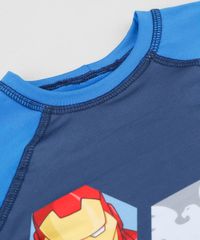 Camiseta-de-Praia-Infantil-Os-Vingadores-Raglan-Manga-Longa-Gola-Careca-Azul-9430868-Azul_3