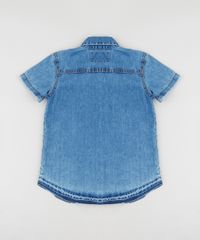 Camisa-Jeans-Infantil-com-Bolsos-Manga-Curta-Azul-Medio-9460121-Azul_Medio_2