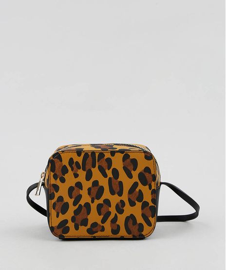 Bolsa-Feminina-Transversal-Pequena-Estampada-Animal-Print-Caramelo-9385563-Caramelo_1