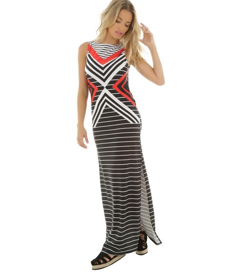 Vestido-Longo-Stripes-Cia--Maritima-Preto-8483123-Preto_1