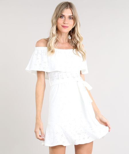 Vestido-Feminino-Ciganinha-Curto-em-Laise-com-Faixa-para-Amarrar-Off-White-9503718-Off_White_1