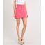 Saia-de-Sarja-Feminina-Curta-com-Babado-Coral-9539062-Coral_1