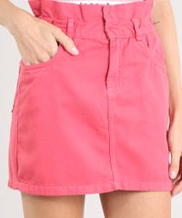Saia-de-Sarja-Feminina-Curta-com-Babado-Coral-9539062-Coral_4