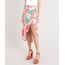 Saia-Feminina-Midi-Mullet-Estampada-Floral-com-Babado-Coral-9503995-Coral_1
