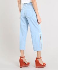 Calca-Jeans-Feminina-Pantacourt-com-Fenda-e-Cordao-Azul-Claro-9532108-Azul_Claro_2