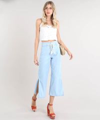 Calca-Jeans-Feminina-Pantacourt-com-Fenda-e-Cordao-Azul-Claro-9532108-Azul_Claro_3