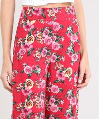 Calca-Pantalona-Feminina-Estampada-Floral-Vermelha-9461509-Vermelho_4