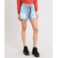 Short-Jeans-Feminino-Mom-Clochard-com-Faixa-para-Amarrar-Azul-Claro-9532114-Azul_Claro_1