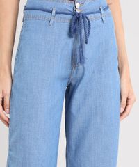 Calca-Jeans-Feminina-Pantacourt-com-Fenda-e-Cordao-Azul-Medio-9532109-Azul_Medio_4