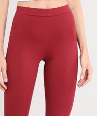 Calca-Feminina-Flare-Vermelha-Escuro-9504706-Vermelho_Escuro_4