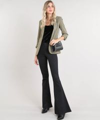 Blazer-Feminino-Acinturado-com-Martingale-Verde-Militar-9420528-Verde_Militar_3