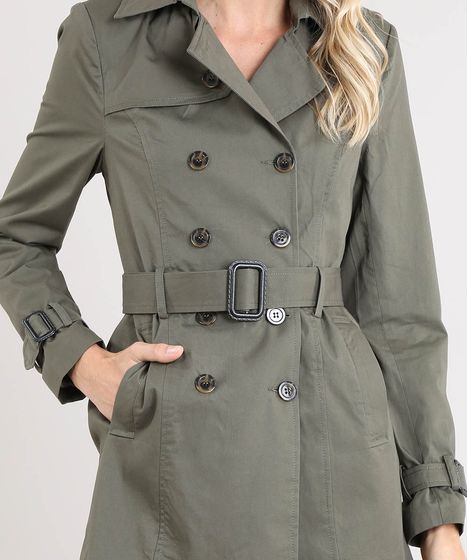 casaco feminino trench coat