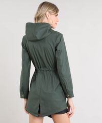 Parka-Feminina-Emborrachada-com-Capuz-e-Bolsos-Verde-Militar-9360958-Verde_Militar_2