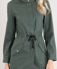 Parka-Feminina-Emborrachada-com-Capuz-e-Bolsos-Verde-Militar-9360958-Verde_Militar_4