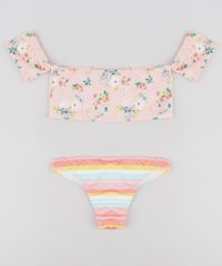 Biquini-Infantil-Tomara-que-Caia-Ombro-a-Ombro-Love-Dress-Estampado-com-Protecao-UV50--Coral-9280899-Coral_6
