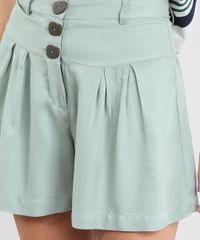 Short-Feminino-com-Pregas-Verde-Claro-9430328-Verde_Claro_4