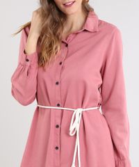 Chemise-Feminino-com-Cordao-Manga-Longa-Rose-9532119-Rose_4