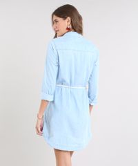 Chemise-Jeans-Feminino-com-Cordao-Manga-Longa-Azul-Claro-9532120-Azul_Claro_2