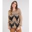 Sueter-Feminino-em-Trico-com-Franjas-Kaki-9426969-Kaki_1