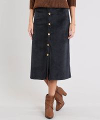 Saia-Midi-Feminina-em-Veludo-Colete-Preto-9520254-Preto_1