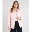 Jaqueta-de-Sarja-Feminina-Longa-com-Bolsos-Rose-9532122-Rose_1