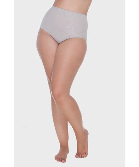 Calcinha Cava Baixa Relevo Flores Plus Size Menor preço em Calcinha Cava Baixa Relevo Flores Plus Size
