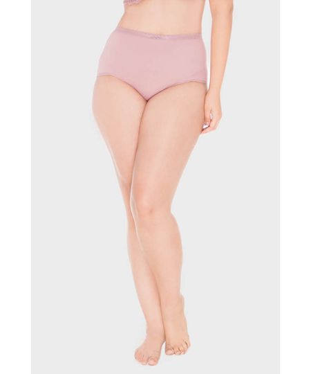 Menor preço em Calcinha Microfibra Cava Baixa Plus Size