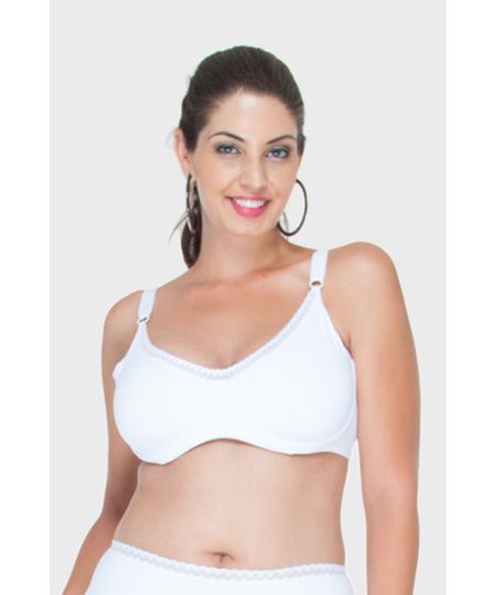 Sutiã Básico com Aro Plus Size Menor preço em Sutiã Básico com Aro Plus Size